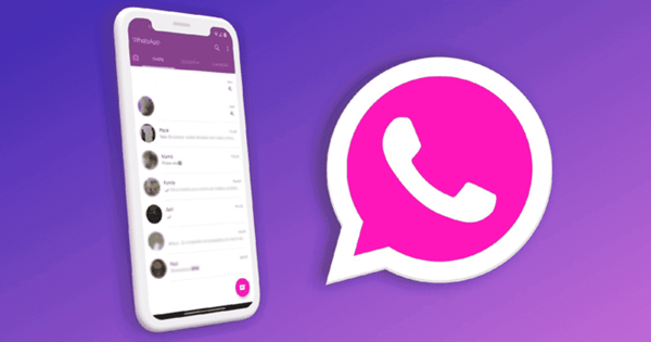 Review WhatsApp Pink