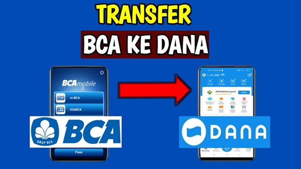 Beberapa Cara Transfer BCA ke DANA