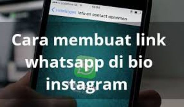 Cara Memasukan WhatsApp Di Bio Instagram
