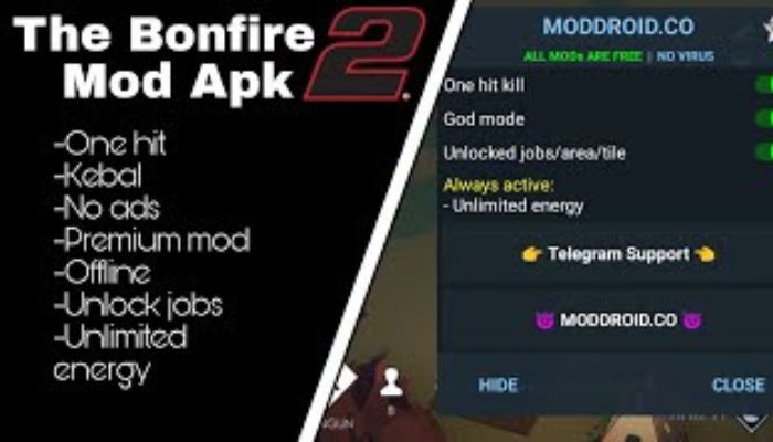 Fitur Dan Unggulan Lainnya Dari The Bonfire 2 Mod Apk