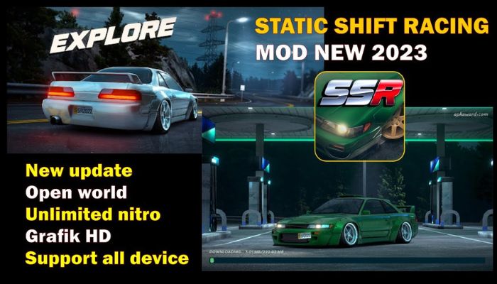 Fitur Unggulan Dalam Static Shift Racing Mod Apk