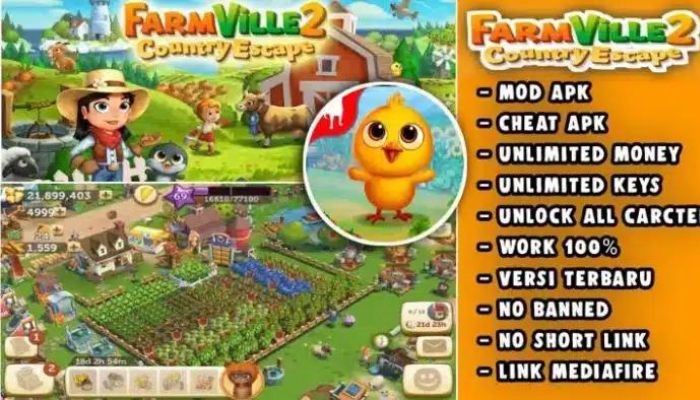 Fitur Unggulan Farmville 2 Mod Apk