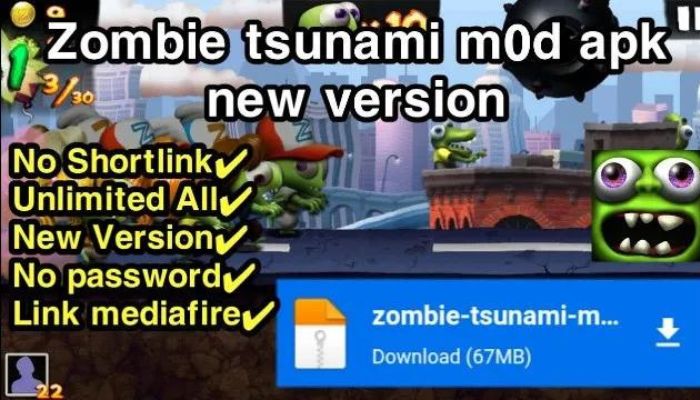 Link Unduh Zombie Tsunami Mod Apk