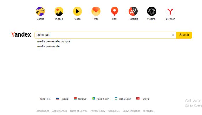 Simak Berbagai Fitur Andalan Dari Situs Pencarian Yandex Semua Negara