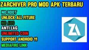Zarchiver Pro Mod Apk (Langganan Gratis) Versi Terbaru