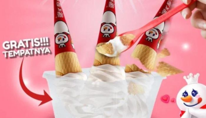 5. Ice Cream Geprek
