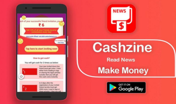 Aplikasi Penghasil Saldo OVO Cashzine
