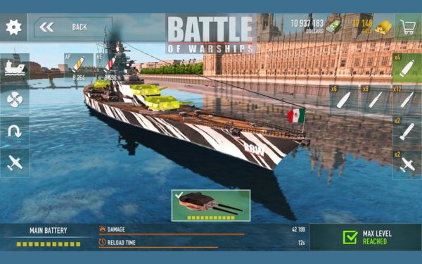 Beberapa Fitur Unggulan Pada Game Battle Of Warship Mod Apk