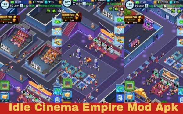 Fitur Menarik Pada Game Idle Cinema Empire Mod Apk