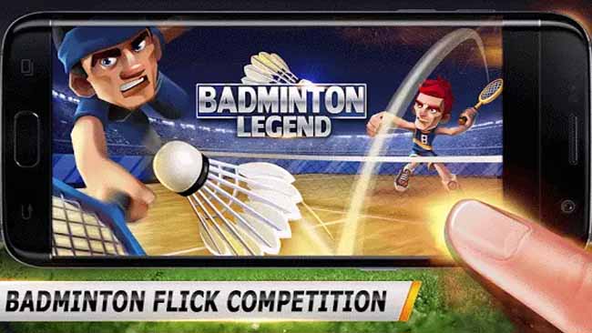 review badminton legend mod apk