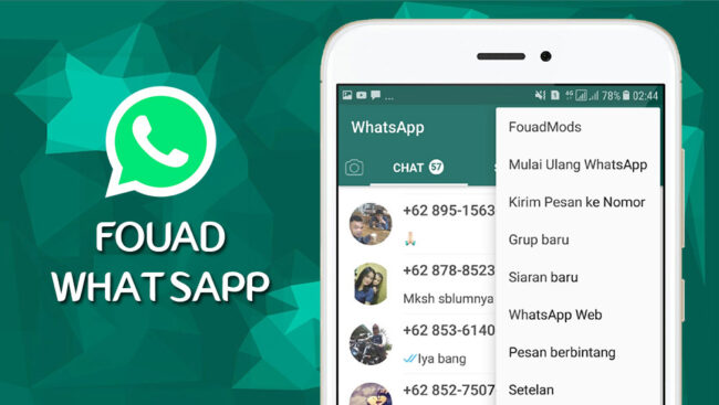Ulasan Tentang Fouad WhatsApp versi 9.75